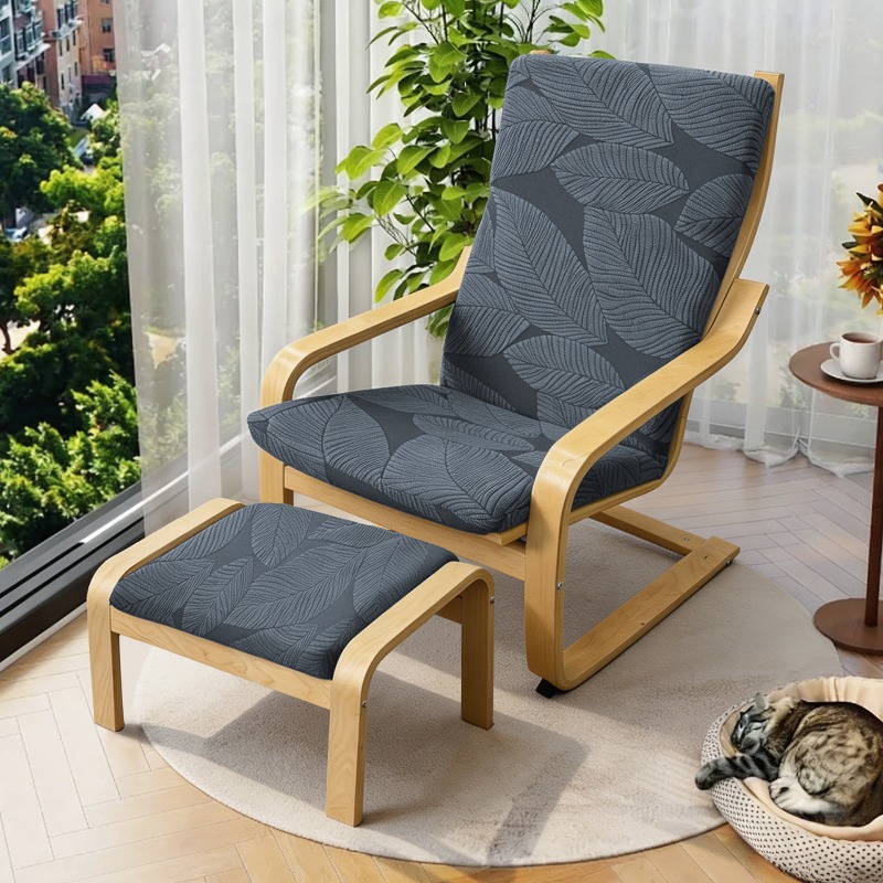 Leaves Jacquard Poang Chair Pa - đánh giá và giá Visitor Chair Padded