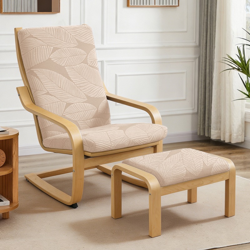 Leaves Jacquard Poang Chair Pa - đánh giá và giá Visitor Chair Padded