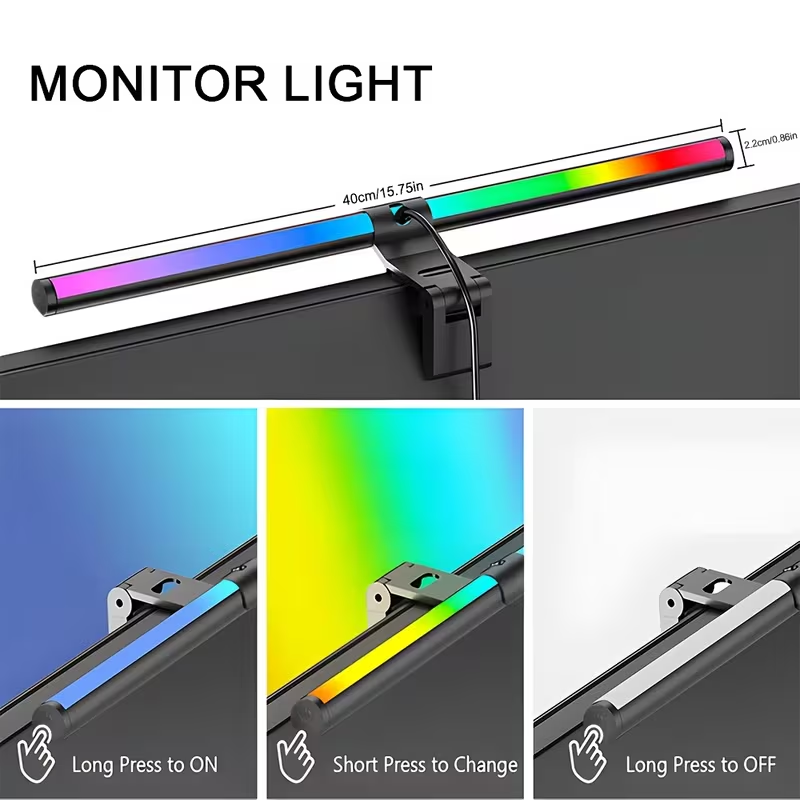 LED Monitor Light Bar 30cm 40c - đánh giá và giá Adjustable Monitor Mount
