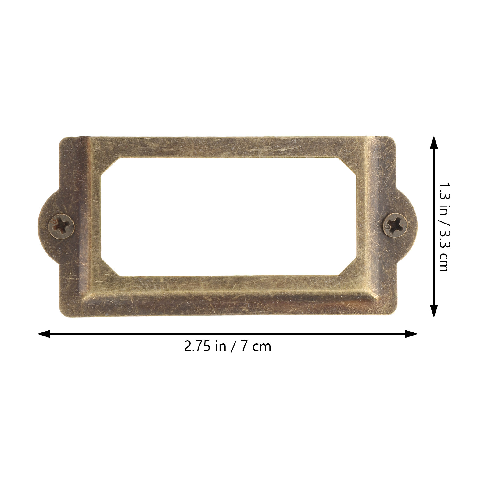 2Sets Retro Style Drawer Label - đánh giá và giá Office Furniture Names