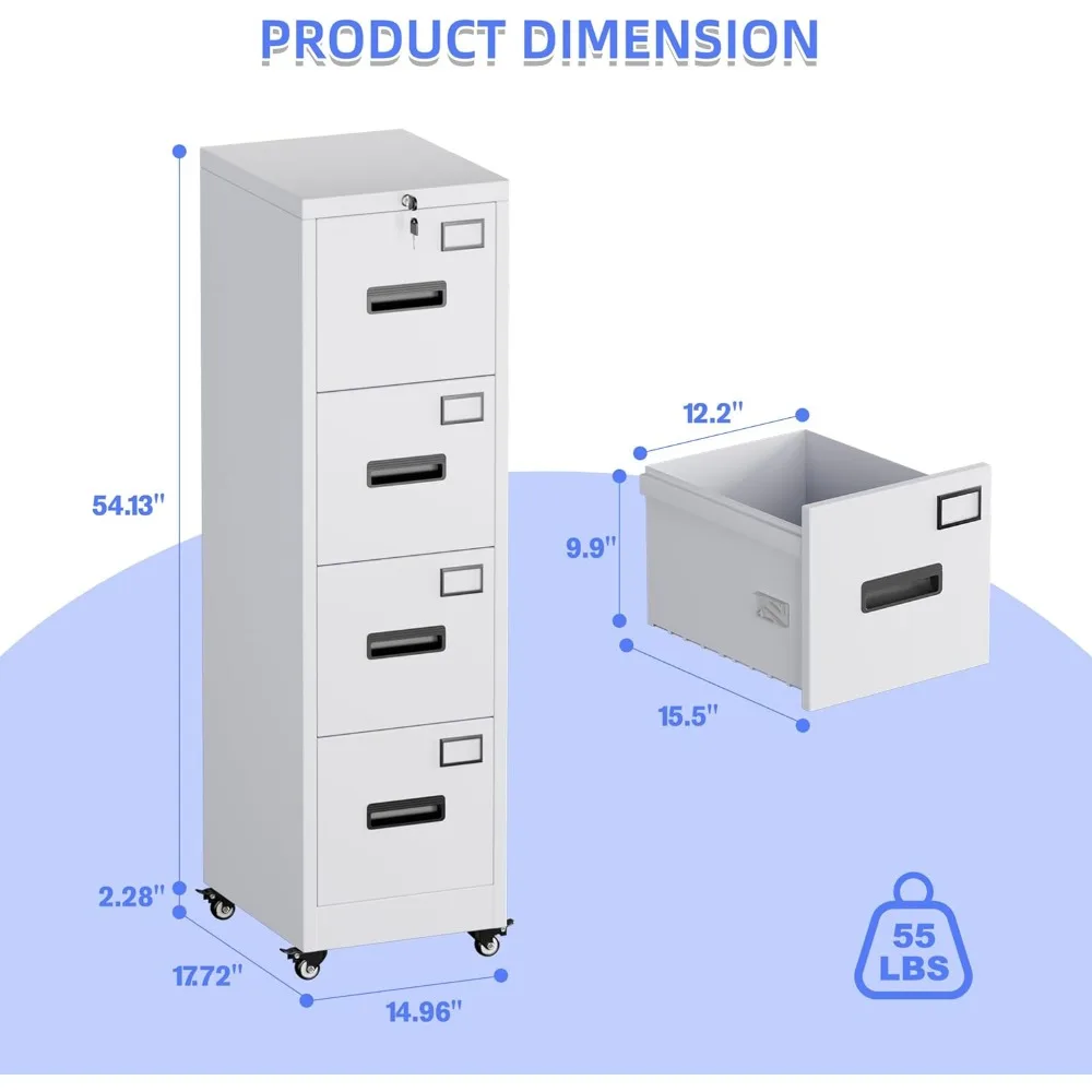4 Drawer Lockable Office Files - đánh giá và giá Office Furniture Names