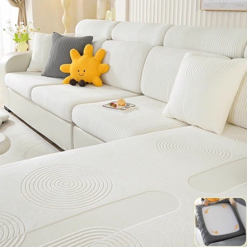 Elastic Jacquard Velvet Sofa C - đánh giá và giá Office Furniture Plus