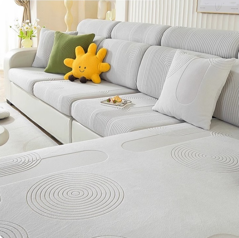 Elastic Jacquard Velvet Sofa C - đánh giá và giá Office Furniture Plus