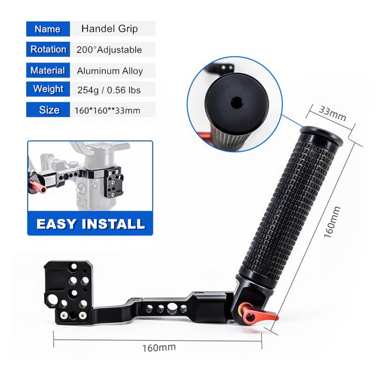 for DJI Ronin S SC RSC2 Gimbal - đánh giá và giá Adjustable Monitor Mount