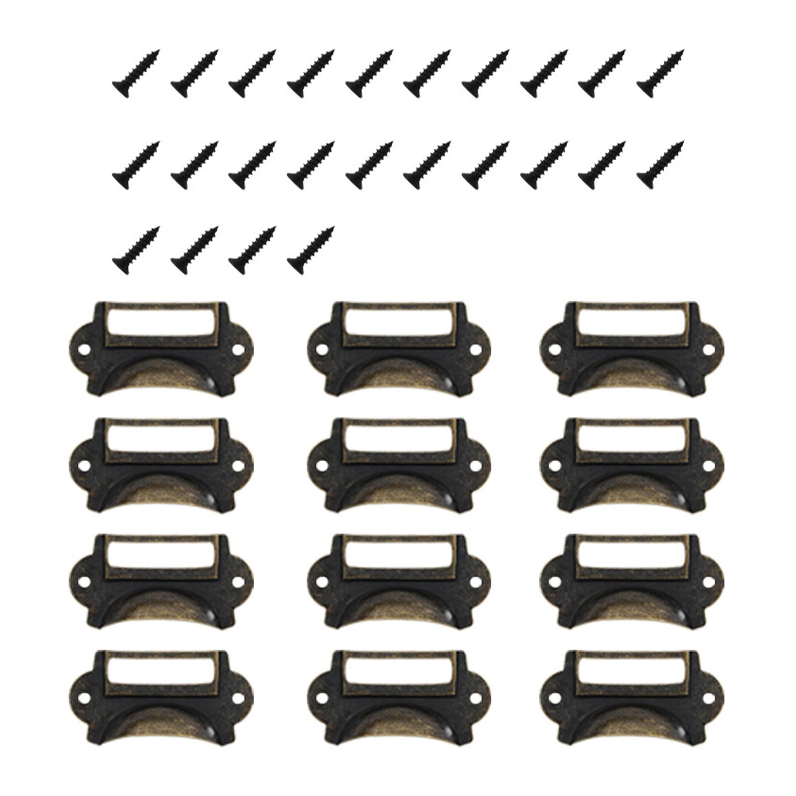 12Pcs Metal Drawer Pulls Tag F - đánh giá và giá Office Furniture Names