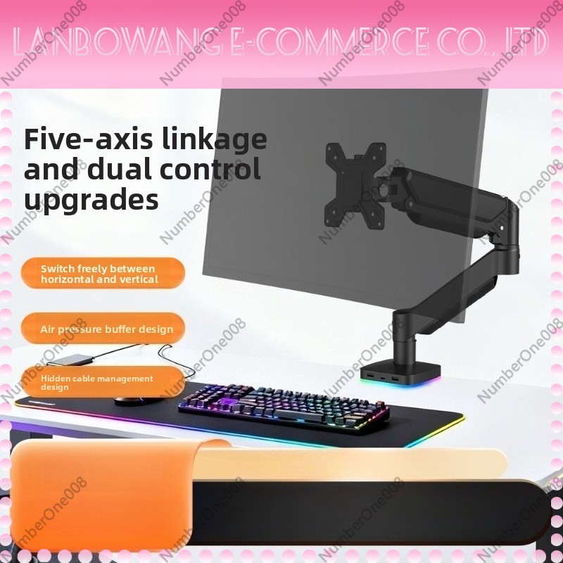 Monitor Arm with Type C USB In - đánh giá và giá Adjustable Monitor Mount